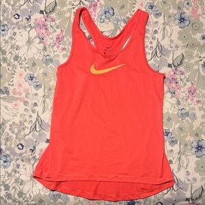 Nike Women's Bright Orange Tank Top